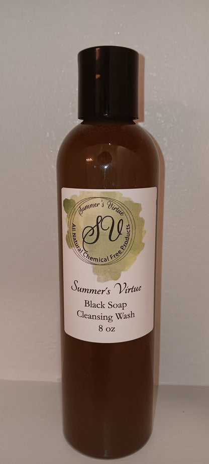 Black Soap Cleansing Wash