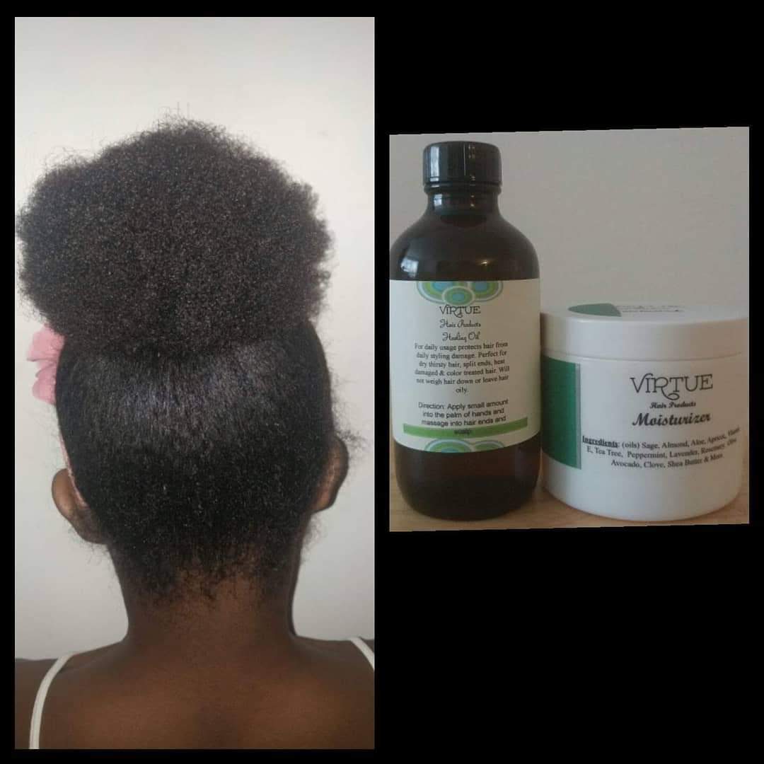 Restoration package with Black castor oil & Black seed oil (Oil 2 oz Moisturizer 4 oz)